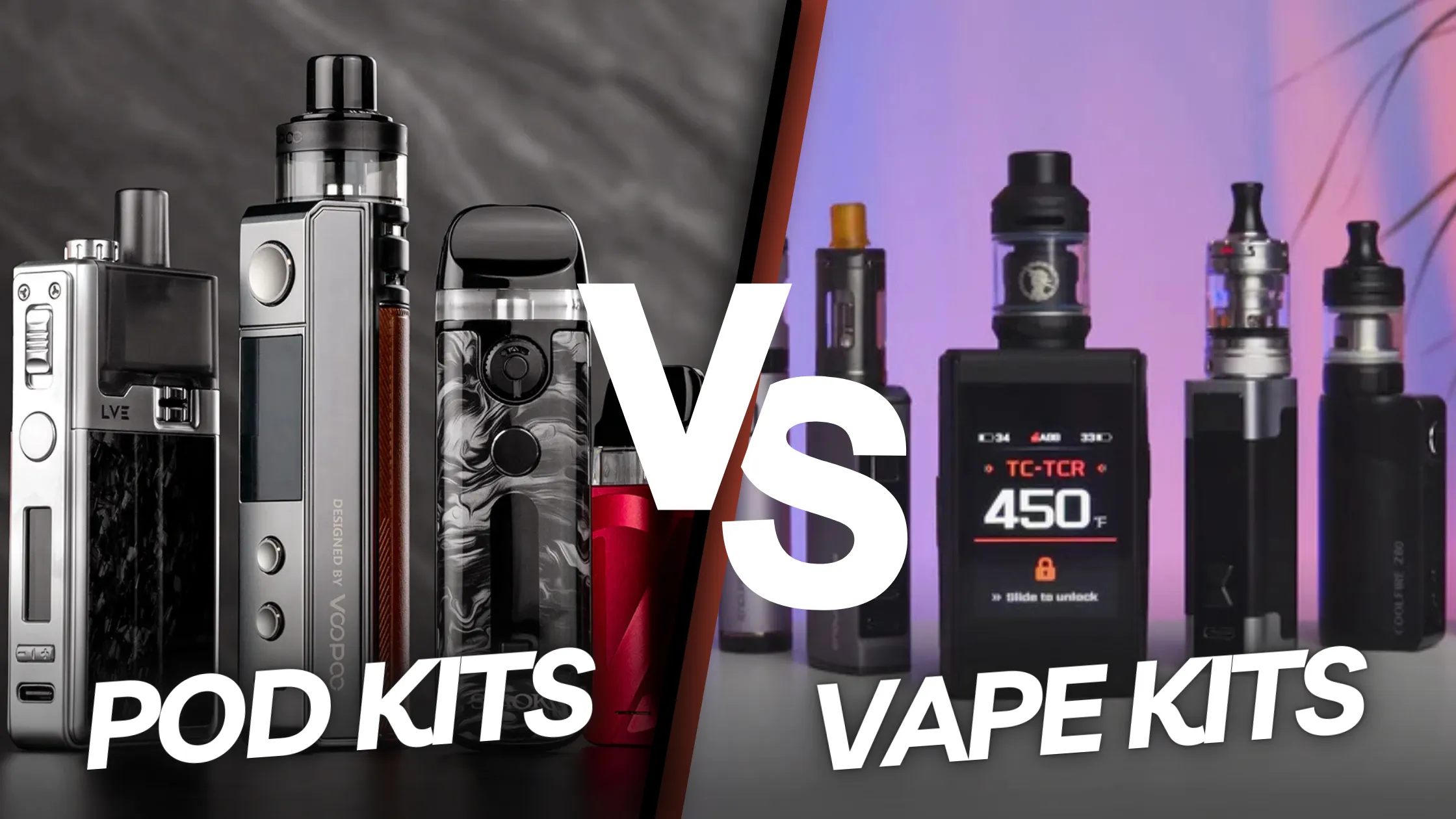 Pod Systems vs Vape Kits:  Which Is Right for You