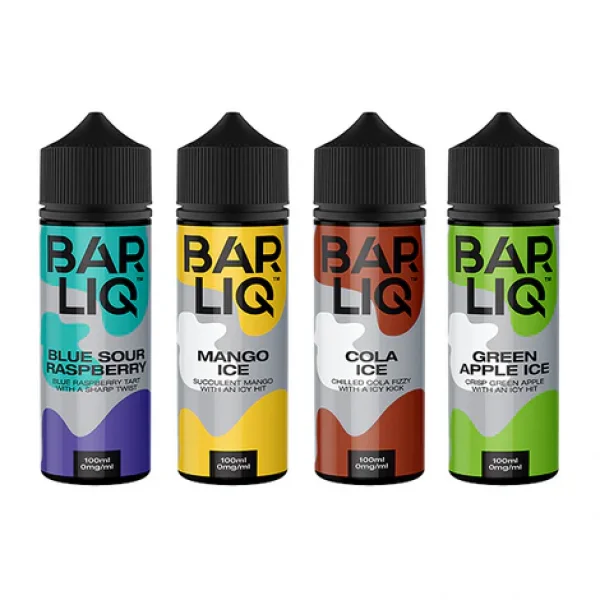 Bar Liq shortfill 120ml (70VG/30PG)