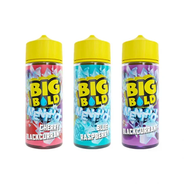 Big Bold Menthol Series 100ml E-liquid (70VG/30PG)