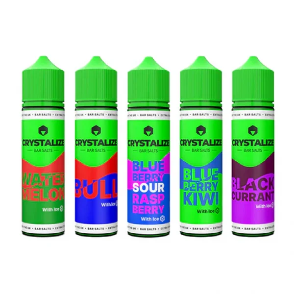 Crystalize Bar Salts 60ml Longfill (50VG/50PG)