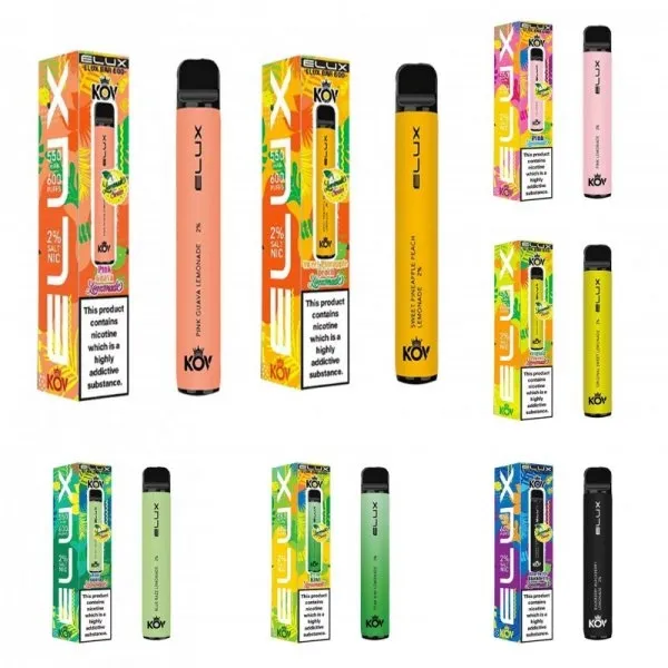 Elux Bar 600 Puffs Lemonade Series Disposable Device