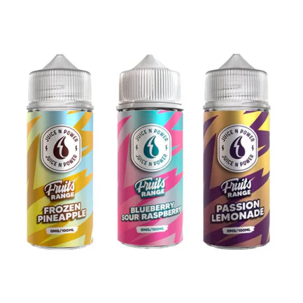 Juice N Power Shortfills 100ml (70VG/30PG)