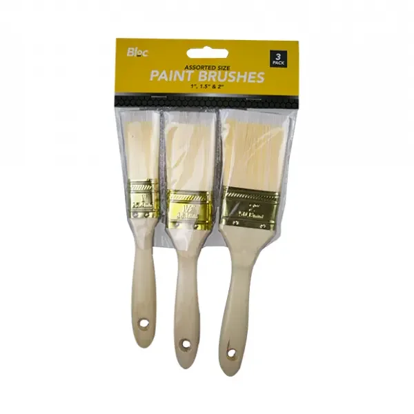 3 Pack Paint Brush Fine Brushes Set Advanced Bristles Decorating DIY Painting