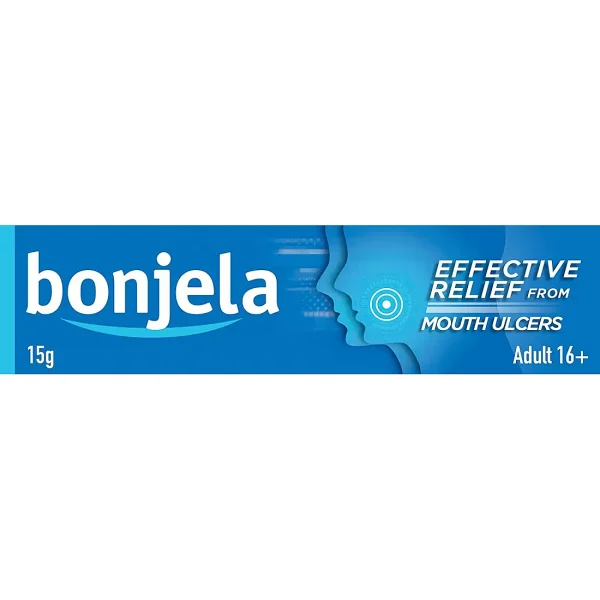 Bonjela Adult Sugar-Free Mouth Pain Relief Gel 15g