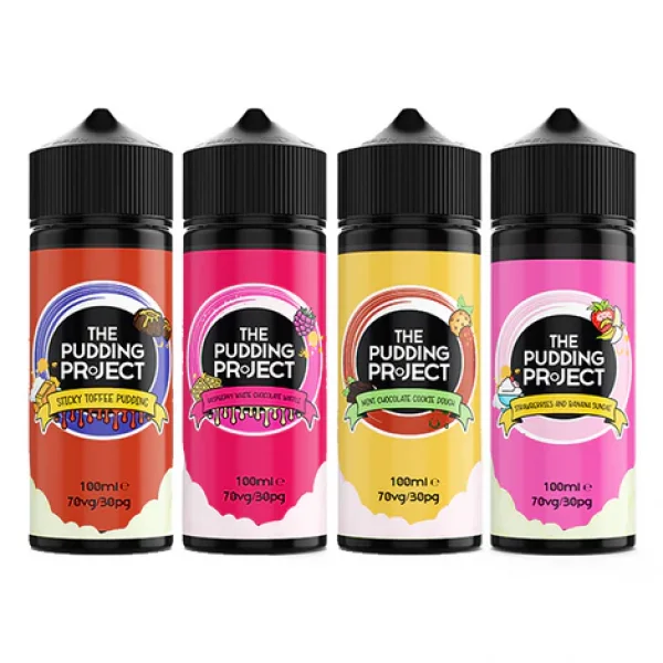 Pudding Project E-liquid Shortfill 100ml (70VG/30PG)