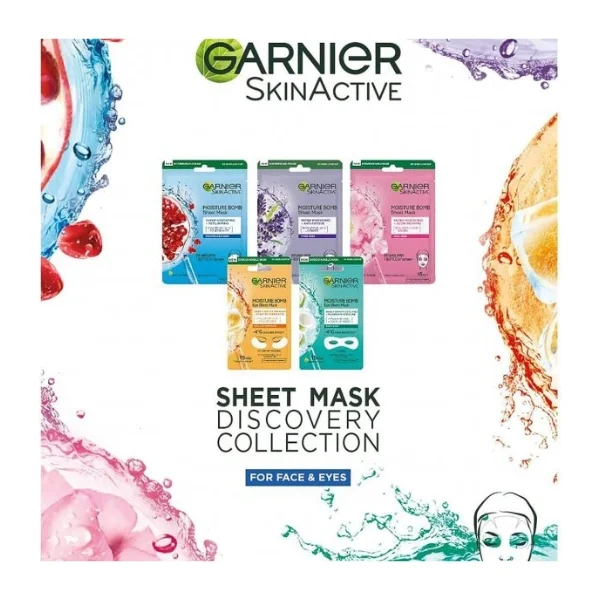 Garnier discovery collection tissue mask